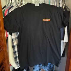 Vintage 90s Smirnoff Vodka Pure Party Animal Penguin Promo Shirt Black