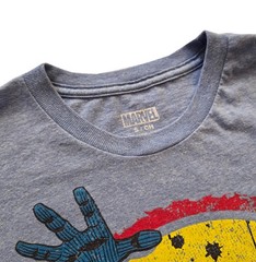Vintage Retro Secondhand T-shirt CMC054 Marvel Black Panther