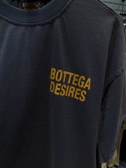 BRAND NEW – Bottega Desires Tee T-Shirt F**k Joke (L) Blue