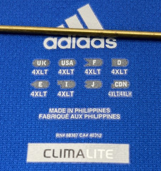 Adidas Climalite Short Sleeve Tech T Shirt Men’s 4XLT (Tall) Blue New with Tags