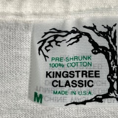 Vintage Surfing Shirt Adult Small White Single Stitch Mens 90s Parrot Surf Zone
