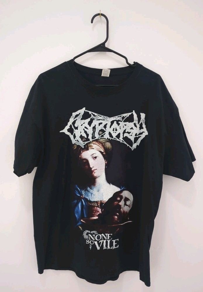 Cryptopsy “None So Vile” T-Shirt XL Brutal Death Metal Band Tee