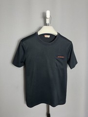 Prada mens t-shirt polyester navy 2010 pocket Sz S