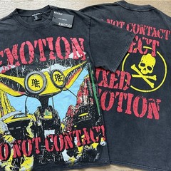 MIXED EMOTION Cotton Loose-Tee Shirt