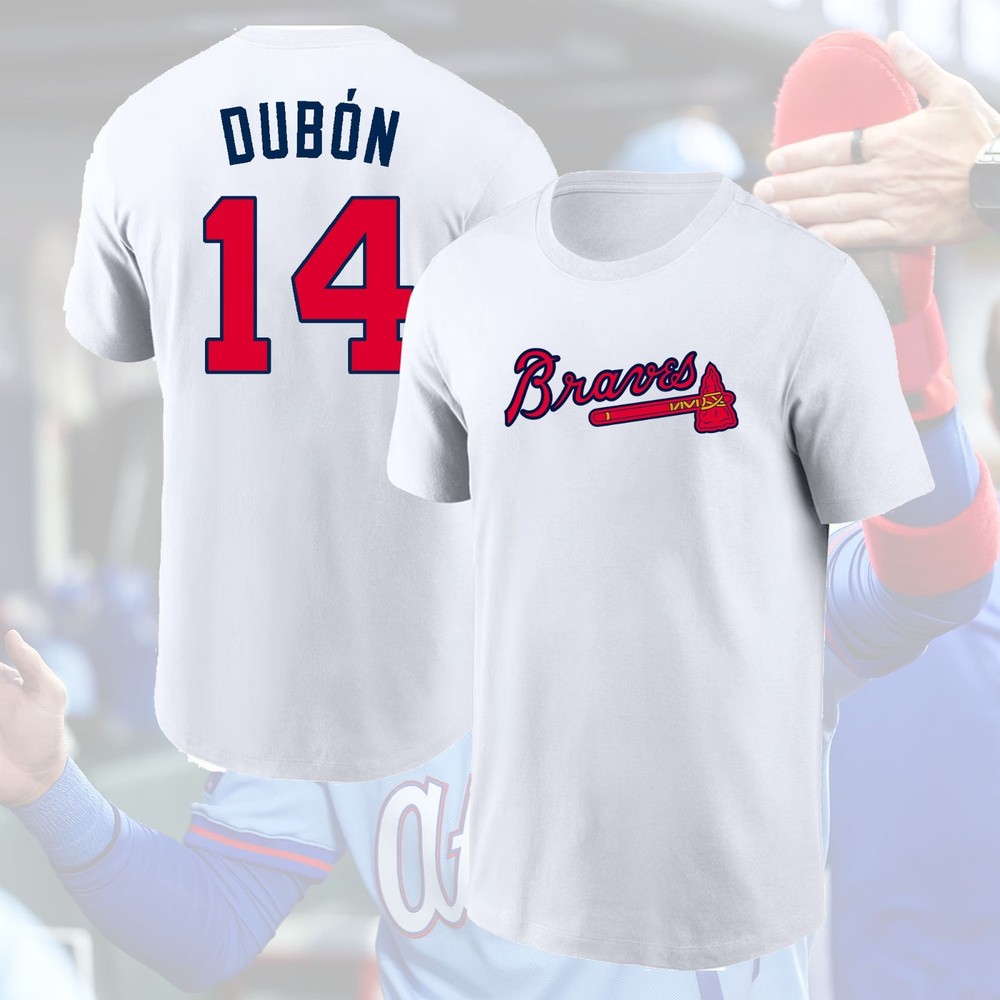 HOT SALE! Mauricio Dubón #14 Atlanta Braves 2026 Name & Number Gift For Fans