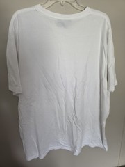No Boundaries Men’s T-Shirt Size M Short Sleeve White Crew Neck Cotton