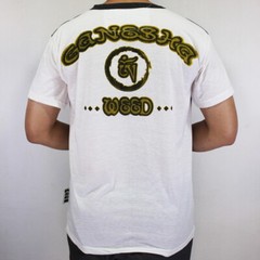 WEED Ganesha Ringer T-Shirt Men Ganesh Ganapati Hindu Gods Hippie Vintage WE08