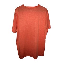 Puma Run Favorite Heather Crew Neck Short Sleeve Athletic TShirt Mens Orange XXL