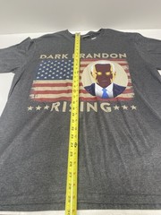 Joe Biden Dark Brandon Rising XL T-Shirt American Flag Graphic Tee Men’s New