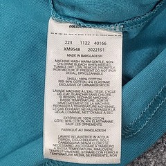 Columbia Shirt Mens Large Blue Teal Longsleeve Lightweight Outdoor New 94