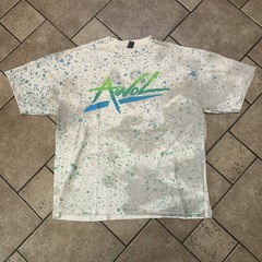 Y2K Rogue Status Awol Paint Splatter AOP Skate Gun T Shirt Men Medium Rob Dyrdek