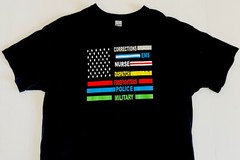 Support Police Military Firefighters Nurses Dispatch Tee T-Shirt