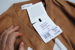 BALLANTYNE SWEATER M-48 COTTON NEW LOGO 550.00 CART. CERTILOGO DzA