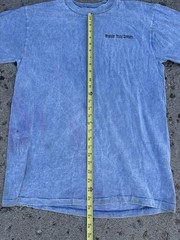 Vintage Wrangler T Shirt 90s Cowboy USA Made Faded Sz M Single Stitch