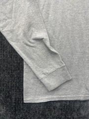 Champion Authentic Athletic Shirt Mens M Heather Gray Script Logo Standard Fit
