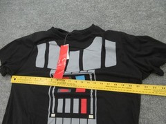 Star Wars Shirt Mens XL Black Darth Vader Costume Tee T-Shirt Cape Cosplay New