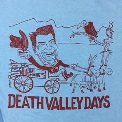 vtg 1984 DEMOCRATIC CONVENTION RONALD REAGAN CARTOON T-Shirt S 80s single stitch