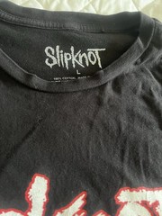 Slipknot Black T Shirt L Large EUC