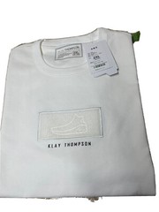 ANTA KLay Thompson T-Shirt Very Limited Sz XXL White Golden State Warriors