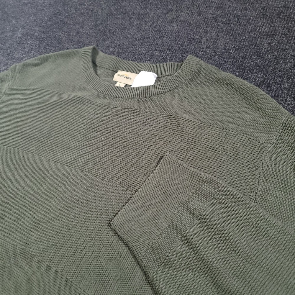 Adventuridge Men’s Base Layer Top Green Size L Thermal Knit Shirt