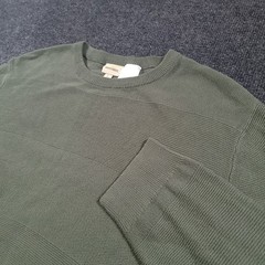 Adventuridge Men’s Base Layer Top Green Size L Thermal Knit Shirt