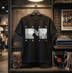 Rock N Roll Guitar T-Shirt – H093