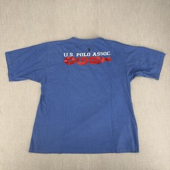 Y2K US Polo Association Jeans Company Shirt Mens XXL Embroidered Logo 2-Sided