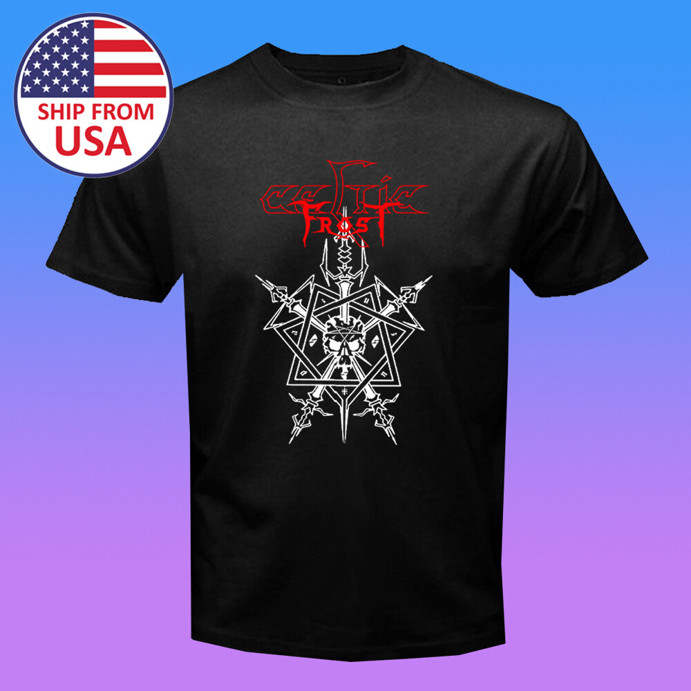 Celtic Frost Men’s Black T-Shirt Size S-5XL