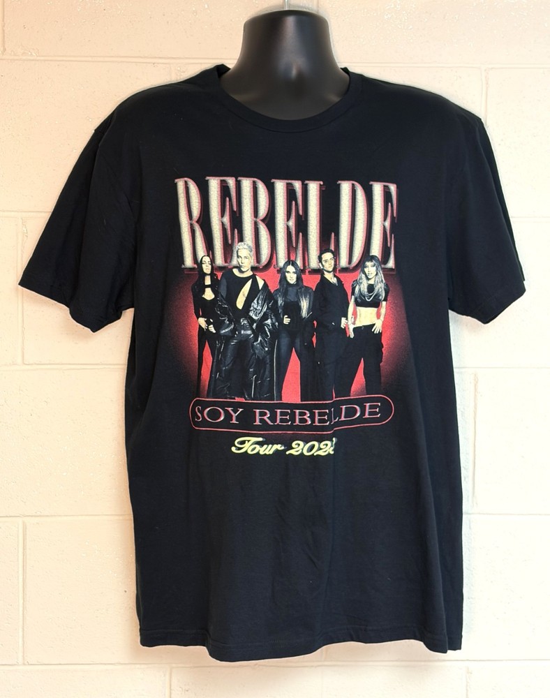 Mexican Pop Group Soy Rebelde Tour T-Shirt Large