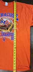 Syracuse Orangeman 2003 NCAA Championship Ring Mens 2XL Vintage T Shirt