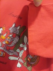 Vintage Stedman Single Stitch Shirt Houston Party Animals 80’s USA Large Red