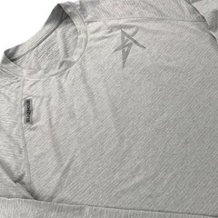Legends Mens Enzo Long Sleeve T Shirt Size XXL Gray Curve Hem Sports Academy