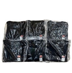 Hanes 6-pack Mens T-Shirt Moisture-Wicking Cotton Crewneck Tees Black Small