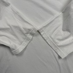 American Eagle T-Shirt Cotton Jersey Minimalist Casual White Medium Tall