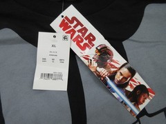 Star Wars Shirt Mens XL Black Darth Vader Costume Tee T-Shirt Cape Cosplay New