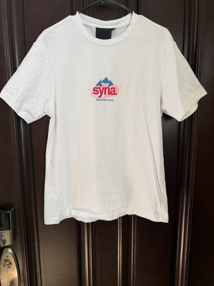 Syna World H2O Evian Logo T-Shirt