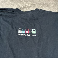 Vintage Y2K Apple Computers Mens M iPod Nano T-Shirt Video For Everyone Tee