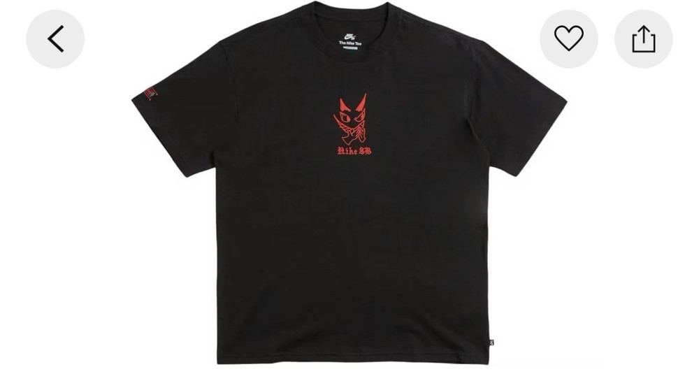 2025 Nike SB Krampus Shirt Black Rare NWT HV2195 010 Men’s Size Large