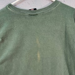 Vintage 90s Bad Boy Club Green Oversized T-Shirt Made In USA 100% Cotton Large