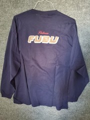 Vintage FUBU Platinum Long Sleeve T-Shirt Fat Albert Characters 2XL