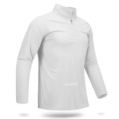 T-shirts Men’s 1/4 Long Sleeve T Shirts Fishing Hiking Tee Shirts Pullover Tops