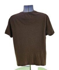 GUESS Mens Brown Henley Shirt XL Cotton Minimalist Streetwear Casual