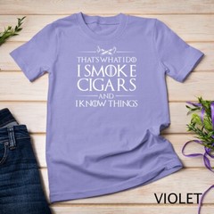 Smoke Cigars Smoker Shirt – Ideal Clever Class Men Gift Unisex T-shirt