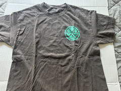 HAWAIIAN ISLAND CREATIONS SZ L GRAY SHORT SLEEVE T-SHIRT…SEE DESCRIPTION
