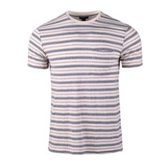Beautiful Giant Men’s Casual Striped Basic Crew Neck Short Sleeve T-shirt