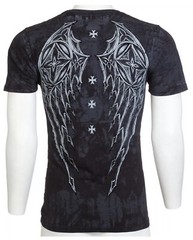 Xtreme Couture by Affliction Men’s T-Shirt Stone Ranger Biker Cross