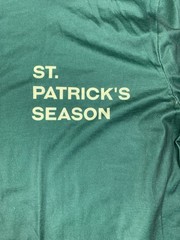 Men’s L St. Patrick’s Day Season Green T-Shirt – Short Sleeve Graphic Tee