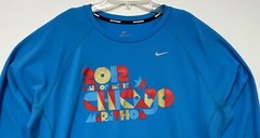 Bank of America Chicago Marathon 2012 Nike Miler Dri-Fit L/S Men’s XL Blue