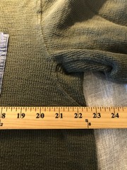 L.L.Bean Shirt Mens Large Green Thermal Henley Work Hike Camp Climb Outdoor