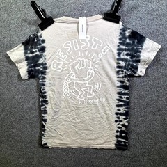 NEW Urban Outfitters Ripple T-Shirt Men’s M Gray Cotton Keith Haring Casual NWT